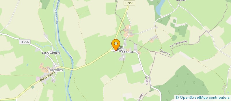 localisation de l'entreprise MADAME AURELIE MEYER  BAZOLLES