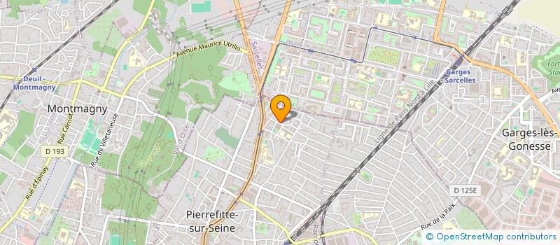 localisation de l'entreprise MADAME AURELIE MIATTI à PIERREFITTE-SUR-SEINE