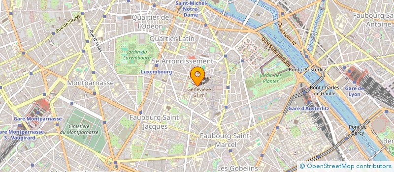 localisation de l'entreprise MADAME AURELIE MICHEL à PARIS