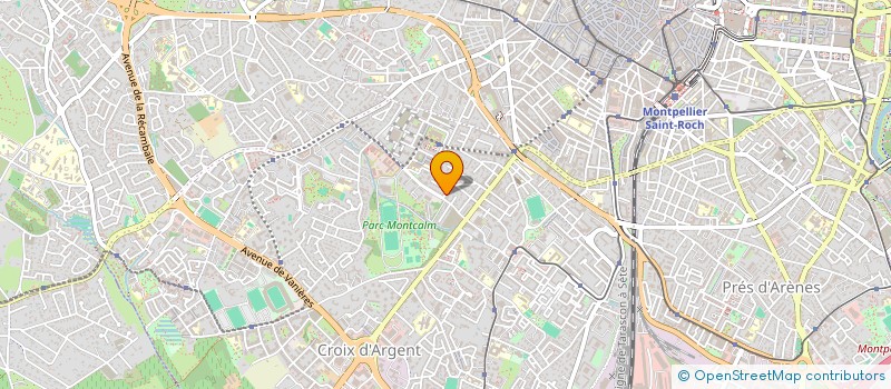 localisation de l'entreprise MADAME AURELIE MICHELIN  MONTPELLIER