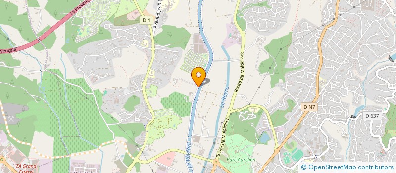 localisation de l'entreprise MADAME AURELIE MIGNOT à FREJUS