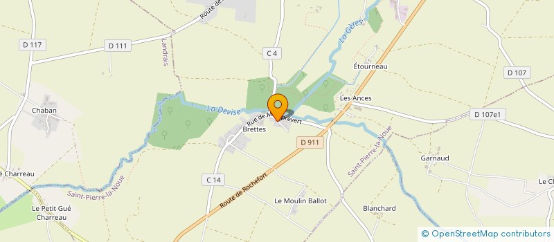 localisation de l'entreprise MADAME AURELIE MILLEREAU  SAINT-PIERRE-LA-NOUE