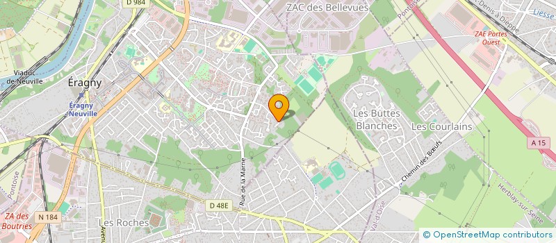 localisation de l'entreprise MADAME AURELIE MIQUEL à ERAGNY