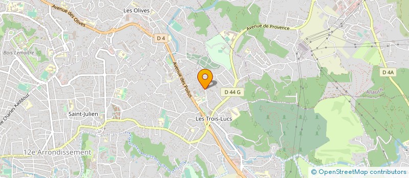 localisation de l'entreprise MADAME AURELIE MIRAPEL à MARSEILLE