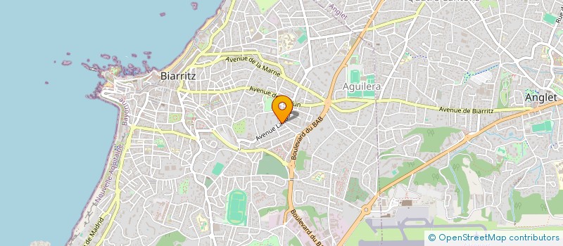 localisation de l'entreprise MADAME AURELIE MIRASSOU-ARRIPE à BIARRITZ