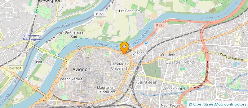 localisation de l'entreprise MADAME AURELIE MITRANO  AVIGNON