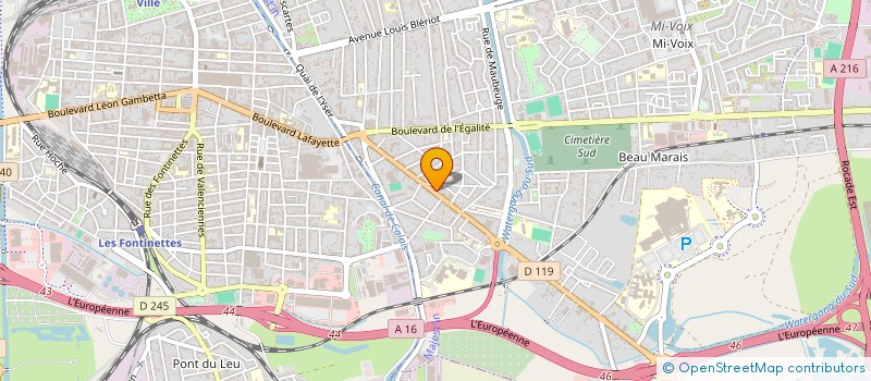 localisation de l'entreprise MADAME AURELIE MOLMY à CALAIS