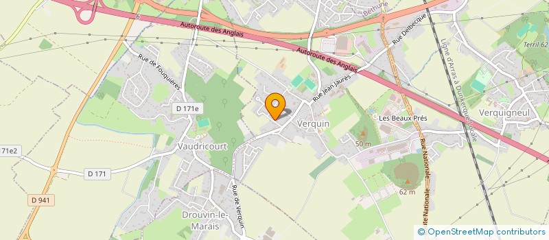 localisation de l'entreprise MADAME AURELIE MOLON  VERQUIN