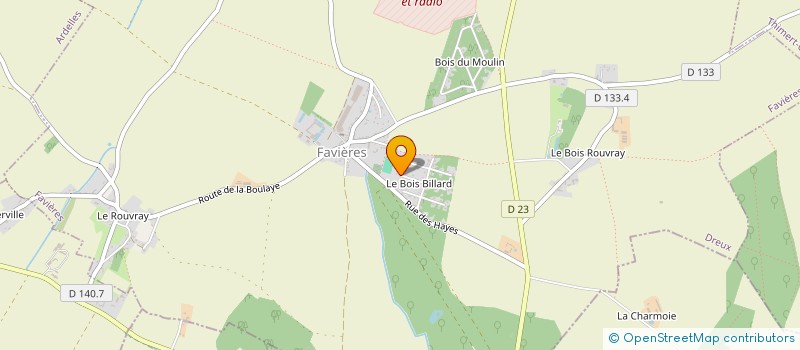 localisation de l'entreprise MADAME AURELIE MONGUILLON à BROU