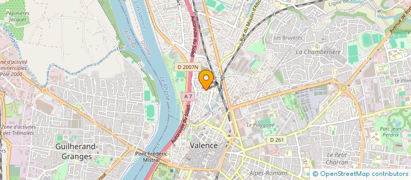 localisation de l'entreprise MADAME AURELIE MONTEIX à BOURG-LES-VALENCE