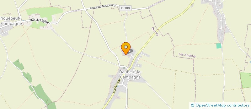 localisation de l'entreprise MADAME AURELIE MORAGA  DAUBEUF-LA-CAMPAGNE