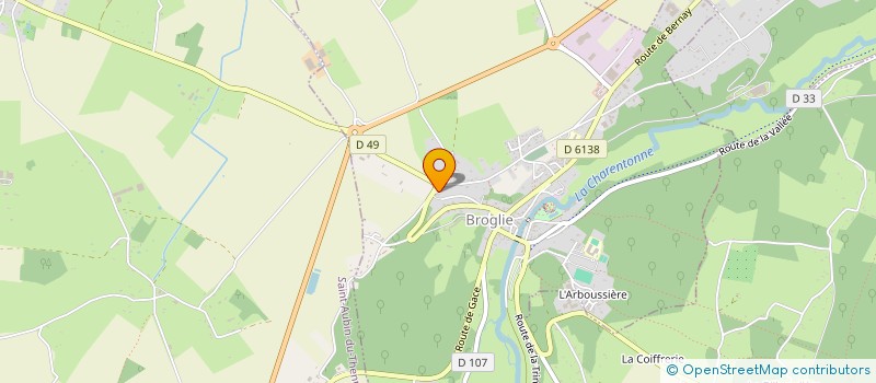 localisation de l'entreprise MADAME AURELIE MORAND  BROGLIE