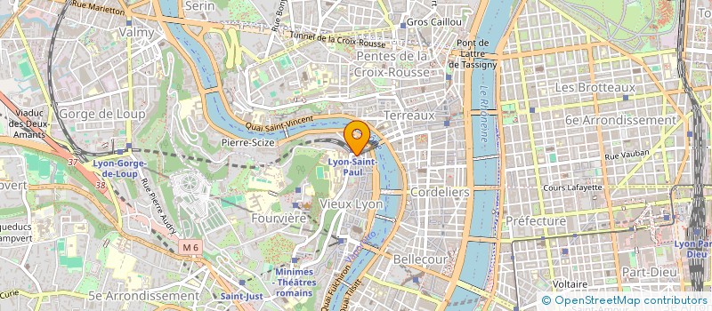 localisation de l'entreprise MADAME AURELIE MOREAU à LYON