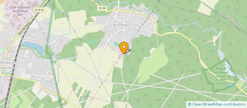 localisation de l'entreprise MADAME AURELIE MOREAU  AUFFARGIS