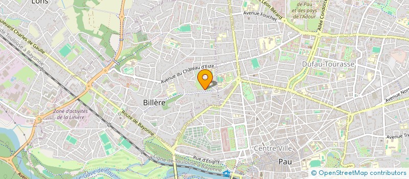 localisation de l'entreprise MADAME AURELIE MORENO à LONS