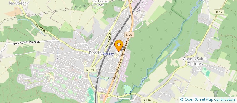 localisation de l'entreprise MADAME AURELIE MORIZE  ETRECHY