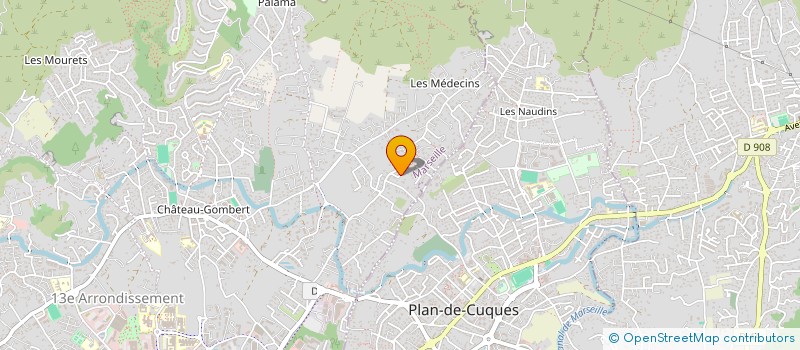 localisation de l'entreprise MADAME AURELIE MORRA à MARSEILLE