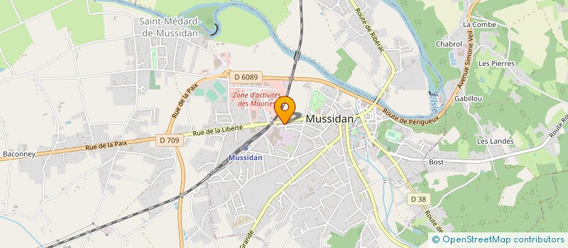 localisation de l'entreprise MADAME AURELIE MORTIER  LA CRAU