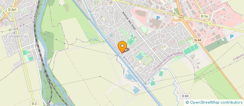 localisation de l'entreprise MADAME AURELIE MORTIER  CHALONS-EN-CHAMPAGNE