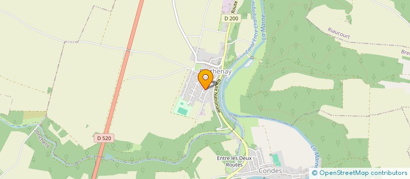 localisation de l'entreprise MADAME AURELIE MOUGEOT-MONTOT à BRETHENAY