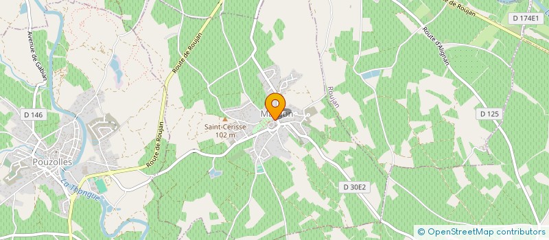 localisation de l'entreprise MADAME AURELIE MOUSSET  GABIAN