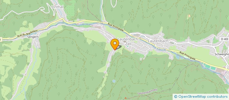 localisation de l'entreprise MADAME AURELIE MULHAUPT  LAUTENBACH-ZELL