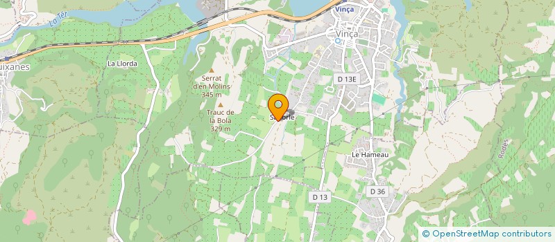 localisation de l'entreprise MADAME AURELIE MULLER  VINCA