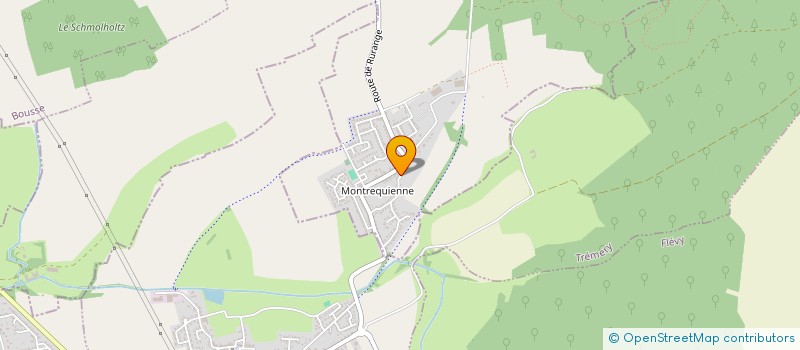 localisation de l'entreprise MADAME AURELIE MULLER  RURANGE-LES-THIONVILLE