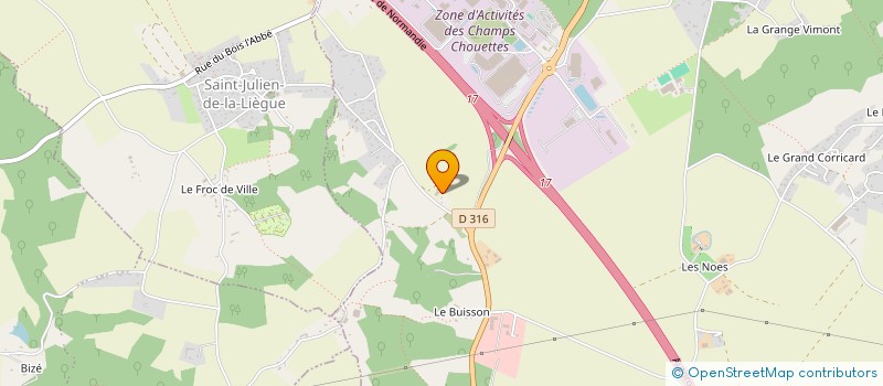 localisation de l'entreprise MADAME AURELIE MUTEL  SAINT-AUBIN-SUR-GAILLON