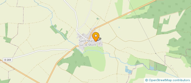 localisation de l'entreprise MADAME AURELIE MWELWA  SAINT-MARD-SUR-LE-MONT