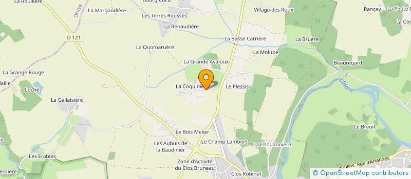 localisation de l'entreprise MADAME AURELIE NAHIRNYJ  ARTANNES-SUR-INDRE