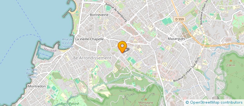 localisation de l'entreprise MADAME AURELIE NALBONE  MARSEILLE