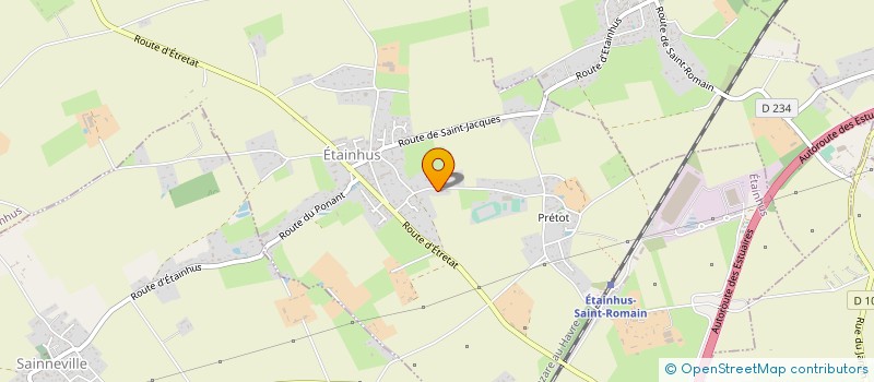 localisation de l'entreprise MADAME AURELIE NATHALIE DECULTOT  ETAINHUS