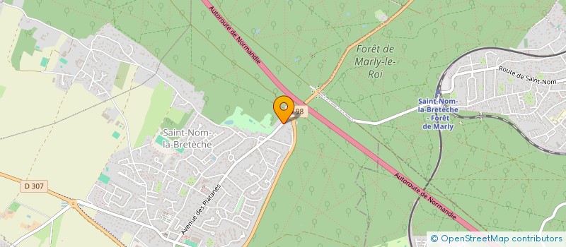 localisation de l'entreprise MADAME AURELIE NEDELEC  SAINT-NOM-LA-BRETECHE