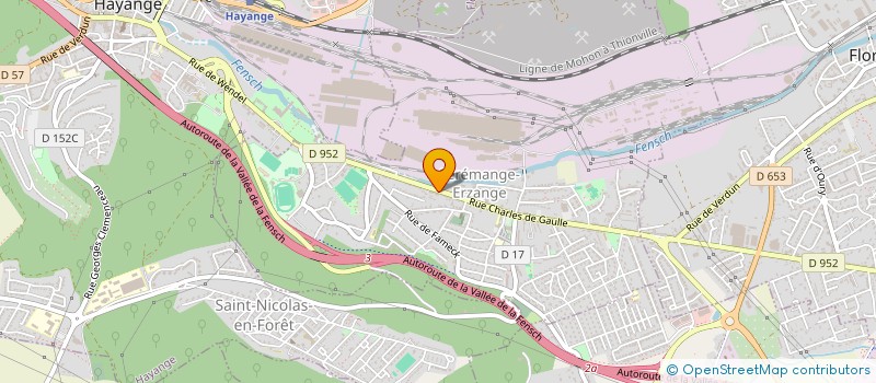 localisation de l'entreprise MADAME AURELIE NEU à SEREMANGE-ERZANGE