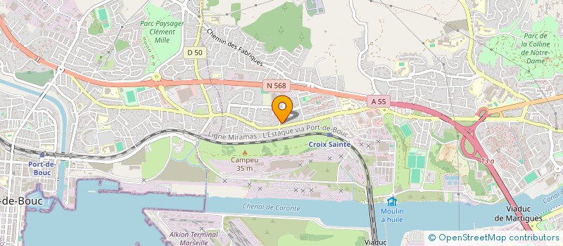 localisation de l'entreprise MADAME AURELIE NGUYEN  MARTIGUES