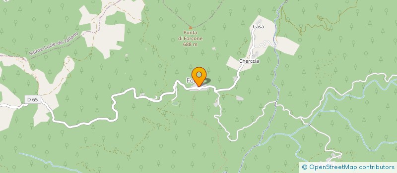 localisation de l'entreprise MADAME AURELIE NICOLAI  SARTENE