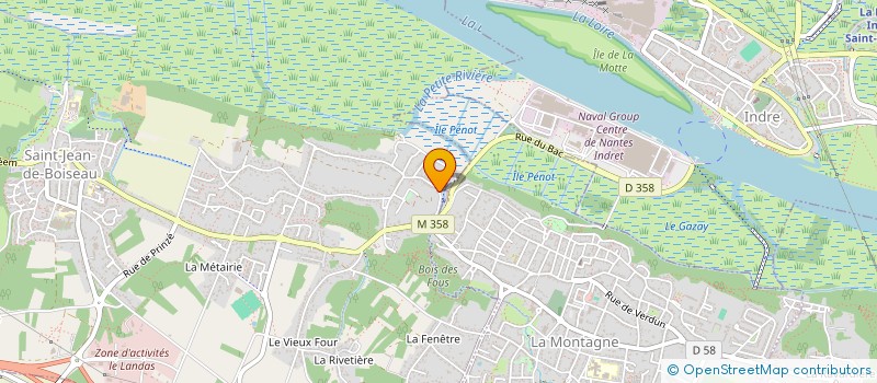 localisation de l'entreprise MADAME AURELIE NICOLEAU  SAINT-JEAN-DE-BOISEAU