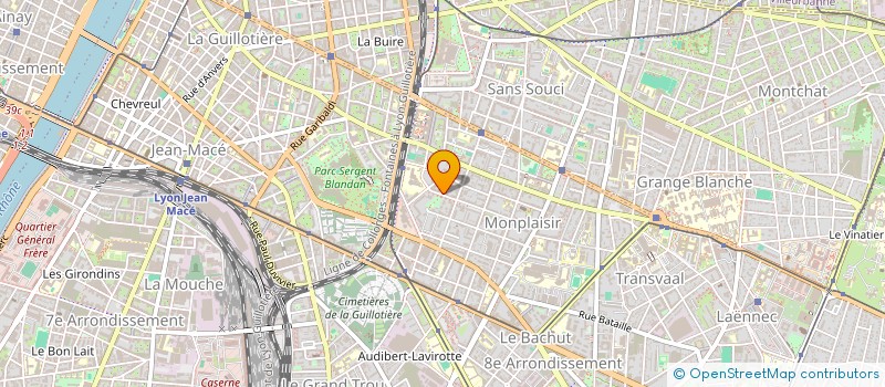 localisation de l'entreprise MADAME AURELIE NICOT  LYON