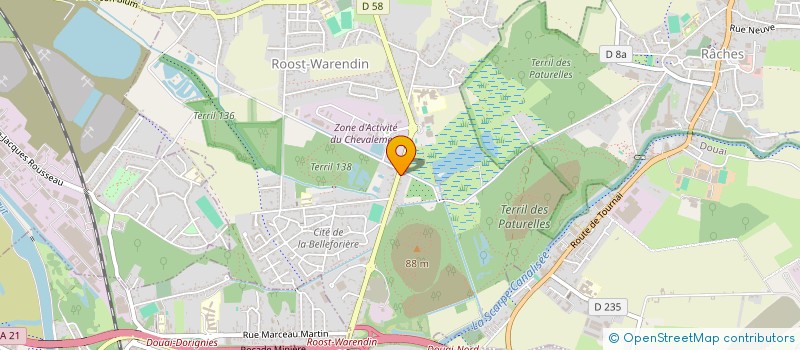 localisation de l'entreprise MADAME AURELIE NICOUD  ROOST-WARENDIN