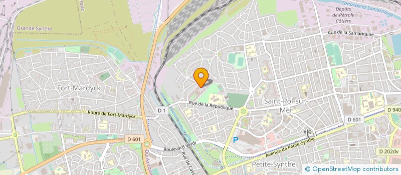 localisation de l'entreprise MADAME AURELIE NORMAND à DUNKERQUE