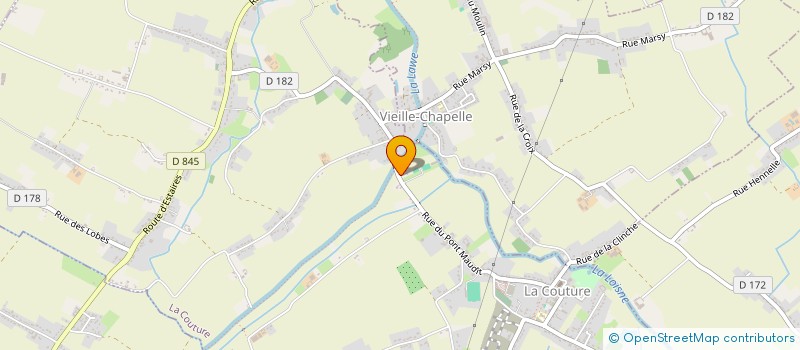 localisation de l'entreprise MADAME AURELIE NOTTEAU  LA COUTURE