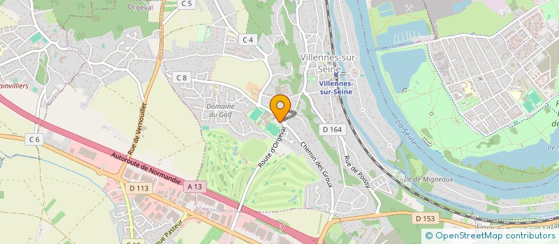 localisation de l'entreprise MADAME AURELIE NYS  VILLENNES-SUR-SEINE