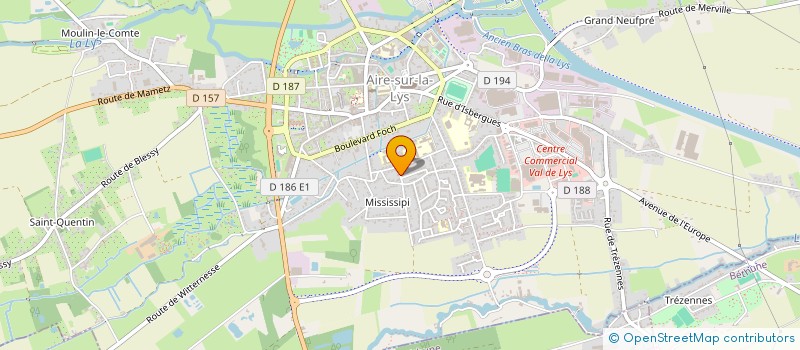 localisation de l'entreprise MADAME AURELIE OGIE  NORRENT-FONTES