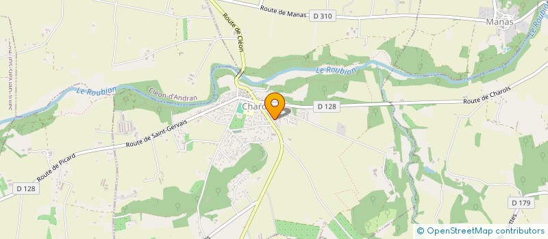 localisation de l'entreprise MADAME AURELIE ORTEGA  MONTELIMAR