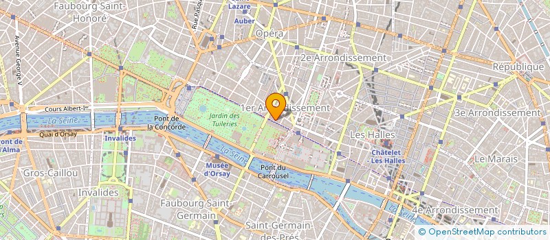 localisation de l'entreprise MADAME AURELIE OTTO à PARIS