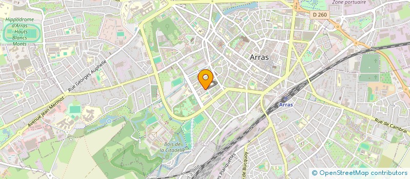 localisation de l'entreprise MADAME AURELIE PAILOT à ARRAS