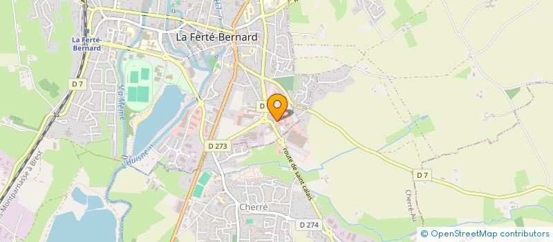 localisation de l'entreprise MADAME AURELIE PANIZZI  LA FERTE-BERNARD