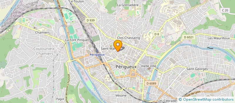 localisation de l'entreprise MADAME AURELIE PARAT  PERIGUEUX