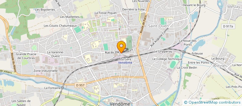 localisation de l'entreprise MADAME AURELIE PATRY  VENDOME